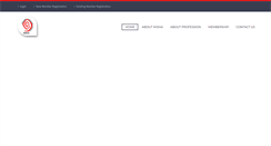 Desktop Screenshot of misha.org.in
